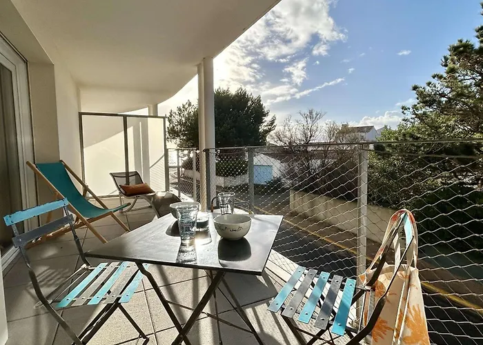 2 Pieces, 2 Couchages, La Gueriniere, Balcon, Parking - Fr-1-224b-171 דירה *